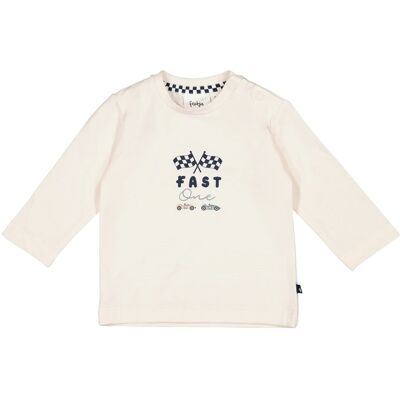 Feetje Shirt langarm Rennstrecke natur Feetje Shirt langarm Rennstrecke natur