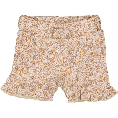 Feetje Krepp-Shorts Blumen Rüschen braun mehrfarbig Feetje Krepp-Shorts Blumen Rüschen braun mehrfarbig