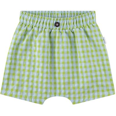 Sanetta Pure Shorts Karo gruen mehrfarbig Sanetta Pure Shorts Karo gruen mehrfarbig