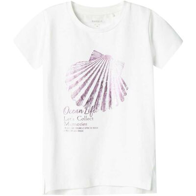 name it T-Shirt Muschel weiss name it T-Shirt Muschel weiss