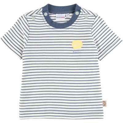 Bornino T-Shirt Ringel blau natur mehrfarbig Bornino T-Shirt Ringel blau natur mehrfarbig