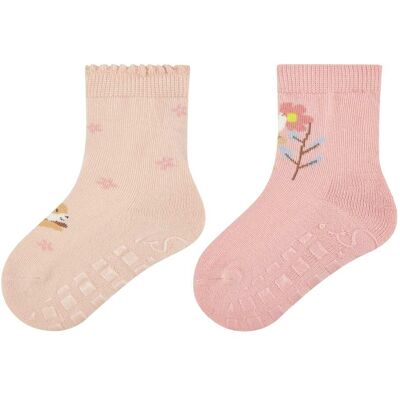 Sterntaler 2er-Pack ABS-Socken Hase rosa Sterntaler 2er-Pack ABS-Socken Hase rosa