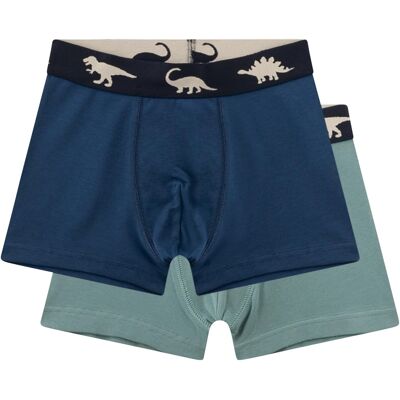 Sanetta 2er-Pack Boxershorts gruen blau Sanetta 2er-Pack Boxershorts gruen blau