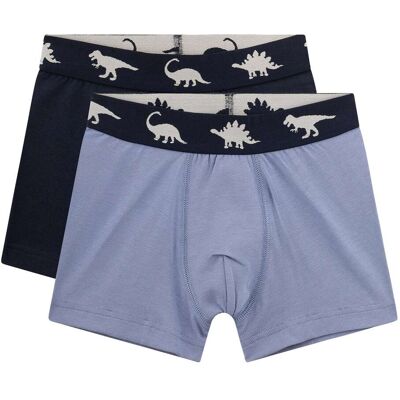 Sanetta 2er-Pack Boxershorts Dinos blau Sanetta 2er-Pack Boxershorts Dinos blau