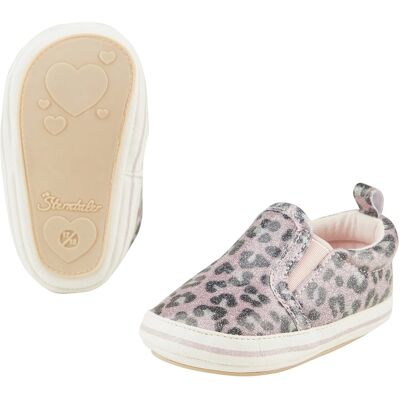 Sterntaler Babyschuhe Leo rosa schwarz Sterntaler Babyschuhe Leo rosa schwarz