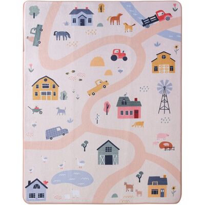 Hakuna Matte Kinderteppich mit Memory-Schaum 120x160 beige Hakuna Matte Kinderteppich mit Memory-Schaum 120x160 beige