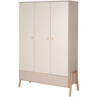 Schardt Kleiderschrank Happy 3-türig beige Schardt Kleiderschrank Happy 3-türig beige