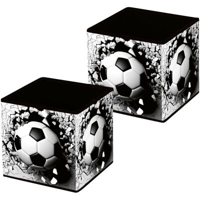 Herding Aufbewahrungsbox 30x30x30 cm schwarz Herding Aufbewahrungsbox 30x30x30 cm schwarz