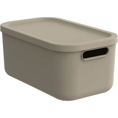 Rotho Babydesign Aufbewahrungsbox KAYO stapelbar 12 l braun Rotho Babydesign Aufbewahrungsbox KAYO stapelbar 12 l braun