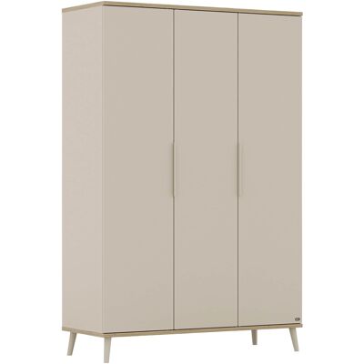 yuny by PAIDI Kleiderschrank Hazel 3-türig beige yuny by PAIDI Kleiderschrank Hazel 3-türig beige