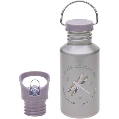 Lässig Trinkflasche Adventure Edelstahl 500 ml lila Lässig Trinkflasche Adventure Edelstahl 500 ml lila