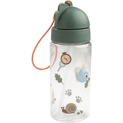 Done by Deer Trinkflasche mit Strohhalm, 350ml gruen Done by Deer Trinkflasche mit Strohhalm, 350ml gruen