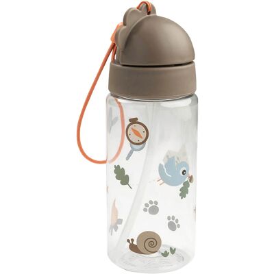 Done by Deer Trinkflasche mit Strohhalm, 350ml beige Done by Deer Trinkflasche mit Strohhalm, 350ml beige
