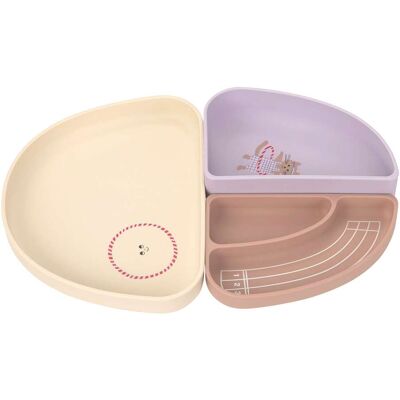 Lässig 3-tlg. Silikon Teller Set Lässig 3-tlg. Silikon Teller Set