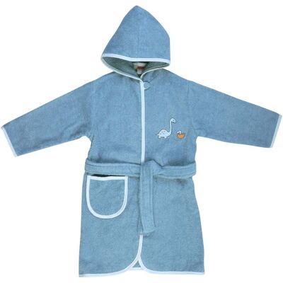 Wörner Bademantel blau Wörner Bademantel blau