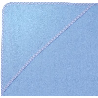 Wörner - Kapuzenbadetuch Blau 80x80 - Kapuzenbadetuch Wörner - Kapuzenbadetuch Blau 80x80 - Kapuzenbadetuch