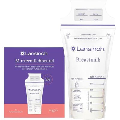 Lansinoh Modell - Brustmilch-Aufbewahrungsbeutel Lansinoh Modell - Brustmilch-Aufbewahrungsbeutel