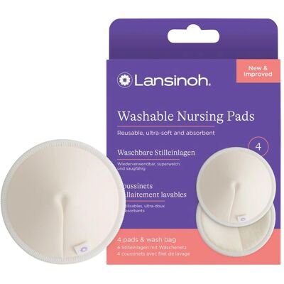 Lansinoh 4er-Pack Waschbare Stilleinlagen Lansinoh 4er-Pack Waschbare Stilleinlagen