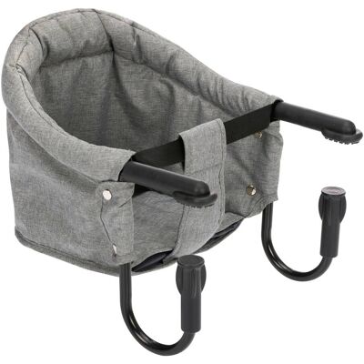 babycab Tischsitz Flexi für Tischplatte Stärke 2-8,5 cm grau babycab Tischsitz Flexi für Tischplatte Stärke 2-8,5 cm grau