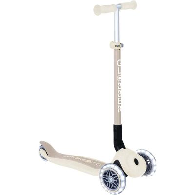 Globber Scooter PRIMO Foldable Lights ECO weiss Globber Scooter PRIMO Foldable Lights ECO weiss