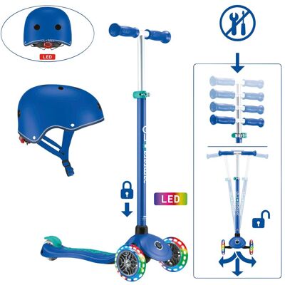 GLOBBER Primo Plus Lights Kinderscooter - Kinder Scooter GLOBBER Primo Plus Lights Kinderscooter - Kinder Scooter