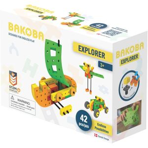 BAKOBA Bau Set Explorer 42 Teile mehrfarbig BAKOBA Bau Set Explorer 42 Teile mehrfarbig