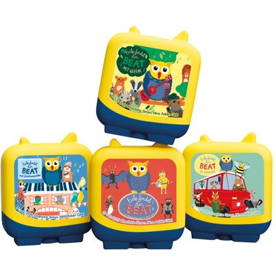 tonies Clever Tonie Hörfigur Eule findet den Beat - Set mehrfarbig tonies Clever Tonie Hörfigur Eule findet den Beat - Set mehrfarbig