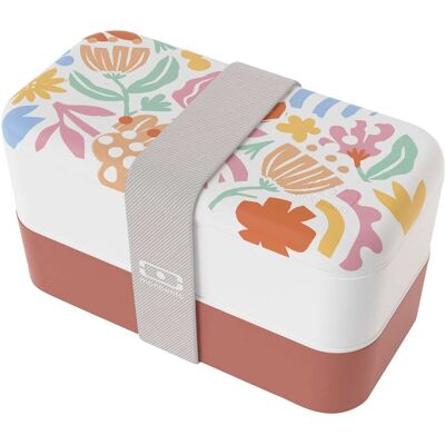 Monbento MB Original Rose Lunchbox - Lebensmittelqualität, Recycelbar, 1L Monbento MB Original Rose Lunchbox - Lebensmittelqualität, Recycelbar, 1L