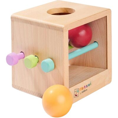eichhorn Montessori Box mit Kugeln mehrfarbig eichhorn Montessori Box mit Kugeln mehrfarbig