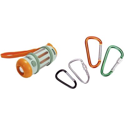 Simba Scout Taschenlampe 2in1 + Metallkarabiner mehrfarbig Simba Scout Taschenlampe 2in1 + Metallkarabiner mehrfarbig