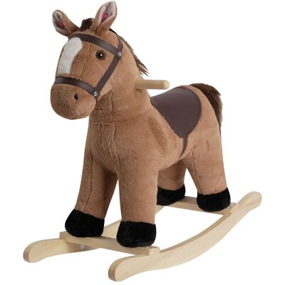 solini Schaukelpferd Little Pony mit Soundfunktion braun solini Schaukelpferd Little Pony mit Soundfunktion braun