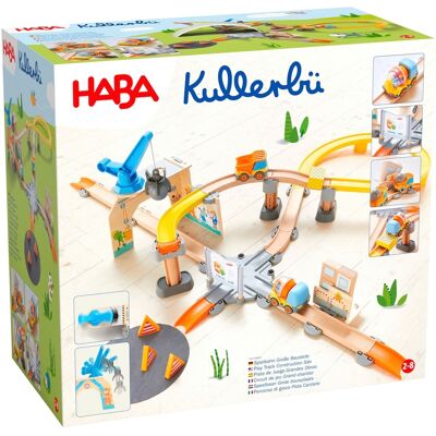 HABA Kugelbahn Kullerbü – Spielbahn Große Baustelle mehrfarbig HABA Kugelbahn Kullerbü – Spielbahn Große Baustelle mehrfarbig