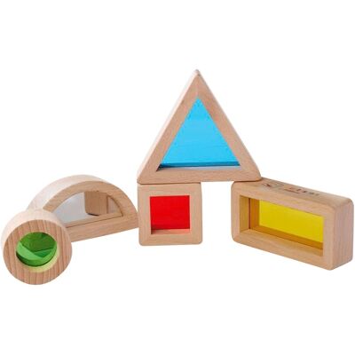 eichhorn Montessori Fensterbausteine mehrfarbig eichhorn Montessori Fensterbausteine mehrfarbig