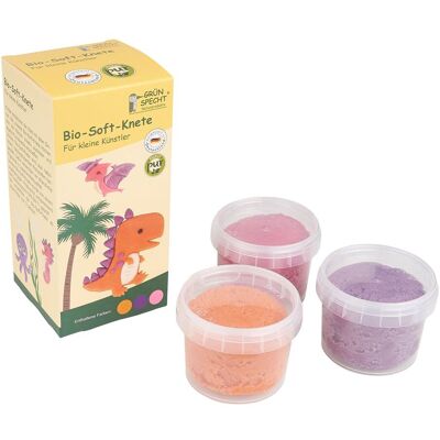 Grünspecht Kinderspielknete - Orange, Lila, Pink - Feinmotorik fördern Grünspecht Kinderspielknete - Orange, Lila, Pink - Feinmotorik fördern