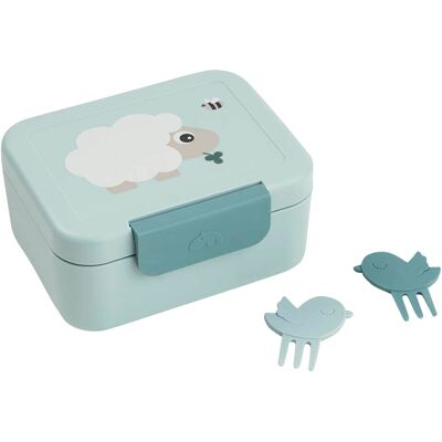 Done by Deer Snackbox Tiny Trail blau Done by Deer Snackbox Tiny Trail blau