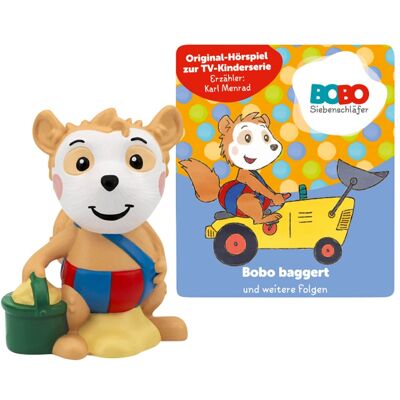 tonies Tonie Hörfigur Bobo Siebenschläfer: Bobo baggert und weitere Folgen mehrfarbig tonies Tonie Hörfigur Bobo Siebenschläfer: Bobo baggert und weitere Folgen mehrfarbig