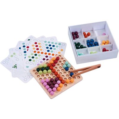 eichhorn Montessori Sortierperlen mehrfarbig eichhorn Montessori Sortierperlen mehrfarbig