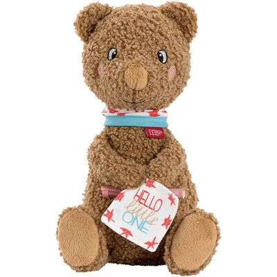 Fehn Kuscheltier Bär Fred Hello little One 28cm braun Fehn Kuscheltier Bär Fred Hello little One 28cm braun