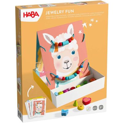HABA Fädelspiel Schmuckstücke mehrfarbig HABA Fädelspiel Schmuckstücke mehrfarbig