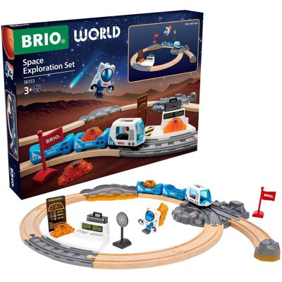 BRIO Eisenbahn-Set Weltraumforschungs-Set mehrfarbig BRIO Eisenbahn-Set Weltraumforschungs-Set mehrfarbig