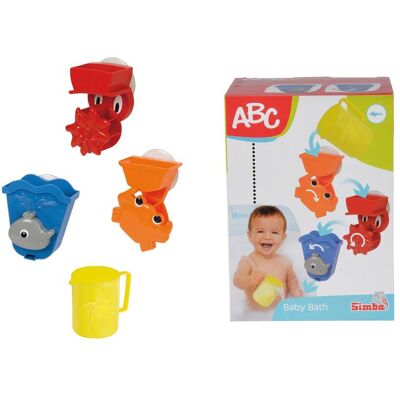 Simba Badespielzeug ABC Badespielset mehrfarbig Simba Badespielzeug ABC Badespielset mehrfarbig