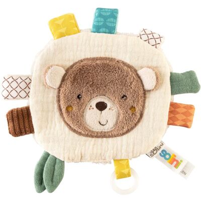 solini Greifling Knistertuch Bär Forest Friends mehrfarbig solini Greifling Knistertuch Bär Forest Friends mehrfarbig