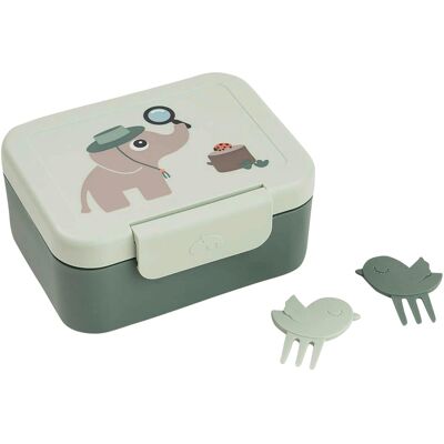 Done by Deer Snackbox Tiny Trail gruen Done by Deer Snackbox Tiny Trail gruen