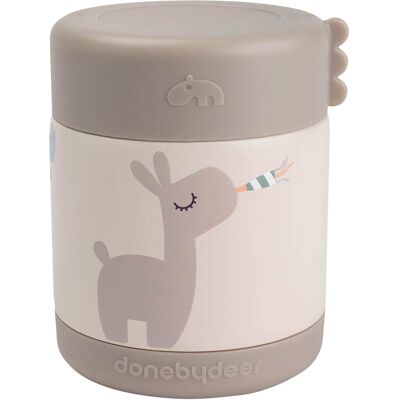 Done by Deer Thermobehälter Tiny Farm 300 ml beige Done by Deer Thermobehälter Tiny Farm 300 ml beige
