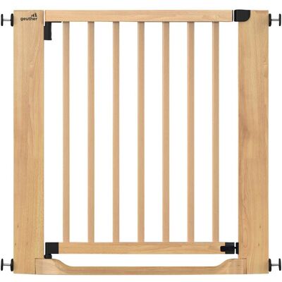 Geuther Tür- & Treppenschutzgitter Easylock Holz mit Flatstep 79-87cm natur Geuther Tür- & Treppenschutzgitter Easylock Holz mit Flatstep 79-87cm natur