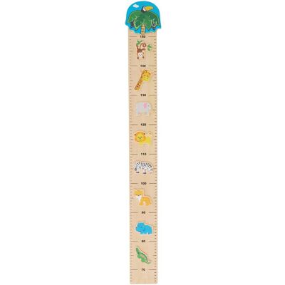 Bieco Messlatte Zoo 96x12 cm mehrfarbig Bieco Messlatte Zoo 96x12 cm mehrfarbig
