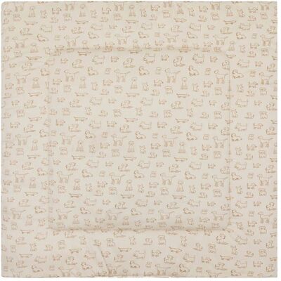 fillikid Laufgittereinlage Jersey 120x120 cm beige fillikid Laufgittereinlage Jersey 120x120 cm beige