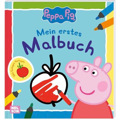 Nelson Mein erstes Malbuch Peppa mehrfarbig Nelson Mein erstes Malbuch Peppa mehrfarbig