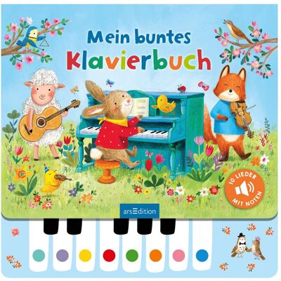 arsEdition Soundbilderbuch Mein Frühlings-Klavierbuch mehrfarbig arsEdition Soundbilderbuch Mein Frühlings-Klavierbuch mehrfarbig