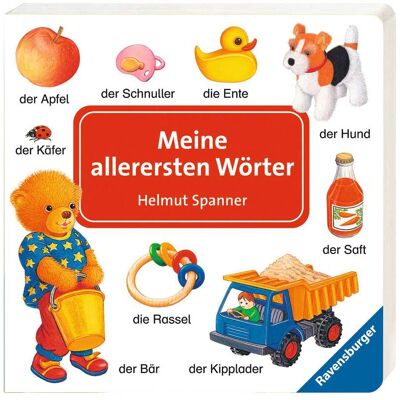 Ravensburger Pappbilderbuch Meine allerersten Wörter mehrfarbig Ravensburger Pappbilderbuch Meine allerersten Wörter mehrfarbig